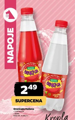 Oranżada Hellena czerwona promocja w Netto