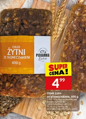 Chleb żytni ze słonecznikiem promocja w Twój Market