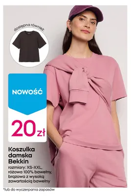 Koszulka damska Bekkin promocja w Pepco