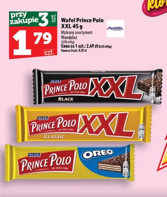 Wafel Prince Polo XXL Oreo promocja w TOPAZ