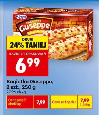 Bagietka Guseppe promocja w Biedronka