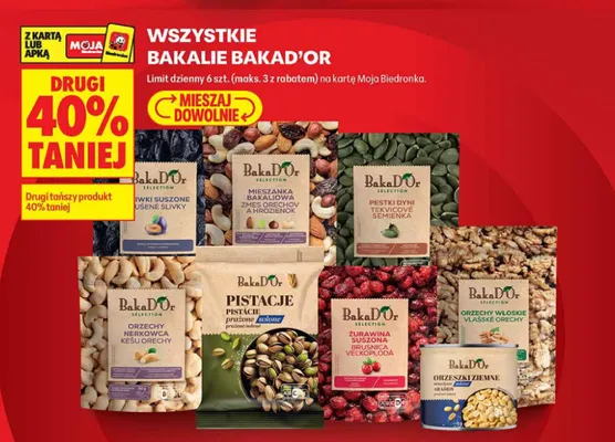 Bakalie Bakad'Or promocja w Biedronka