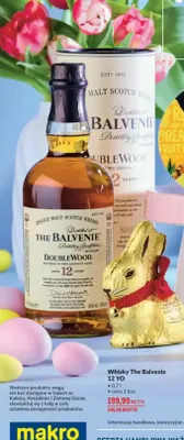 Whisky The Balvenie 12 YO promocja w Makro