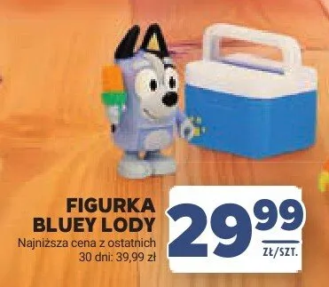 Figurka Bluey lody promocja w Stokrotka