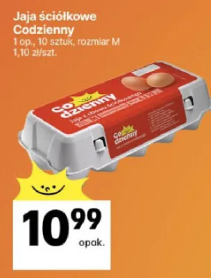 Jaja ściółkowe Codzienny rozmiar M promocja w Delikatesy Centrum