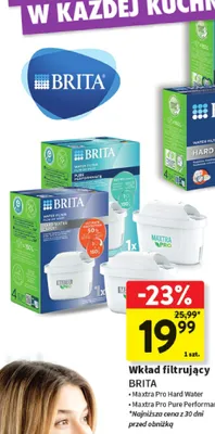 Wkład filtrujący BRITA Maxtra Pro Hard Water promocja w Intermarche