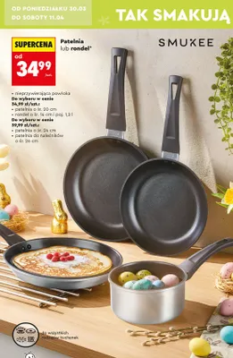 Rondel ø 16 cm i poj. 1,2 l promocja w Biedronka