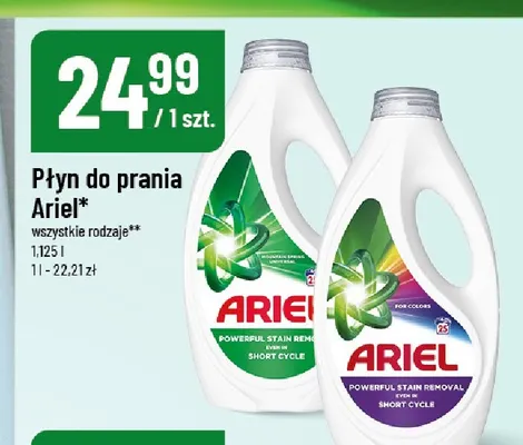 Płyn do prania Ariel Mountain Spring promocja w POLOmarket