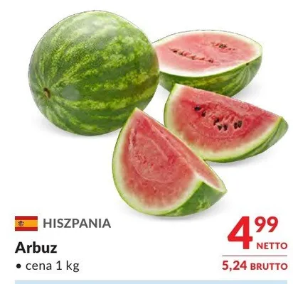 Arbuz Hiszpania promocja w Makro