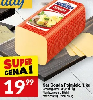 Ser Gouda Polmlek promocja w Twój Market