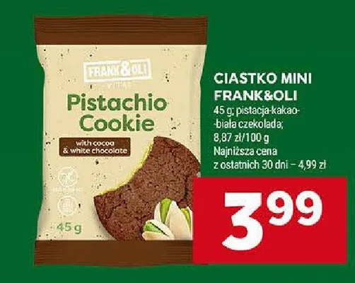 Ciastka mini frank&oli promocja w Stokrotka