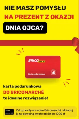 Karta podarunkowa Bricomarché promocja w Bricomarche