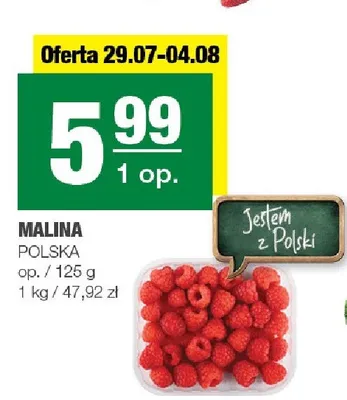 Malina polska promocja w SPAR