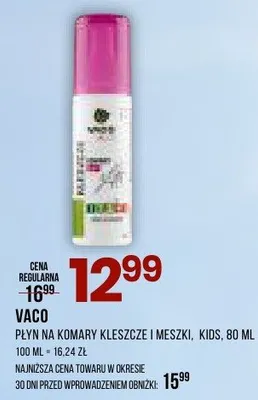 Płyn na komary, kleszcze i meszki promocja w Drogerie Natura