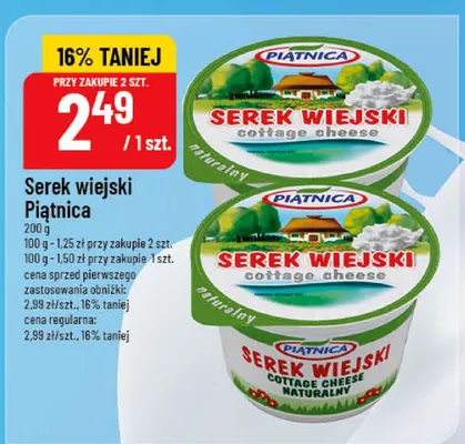Serek wiejski promocja w POLOmarket