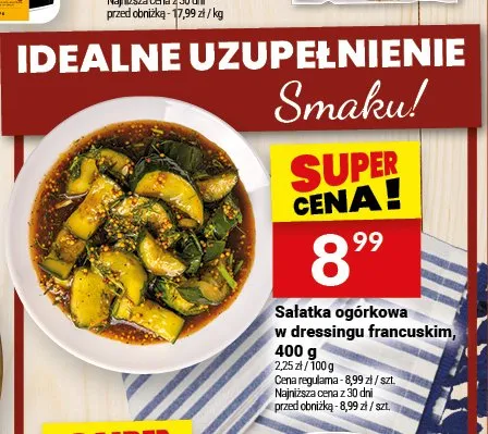 Sałatka ogórkowa w dressingu francuskim Białecki promocja w Twój Market