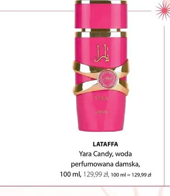 Woda perfumowana damska Lattafa Yara Candy promocja w Hebe
