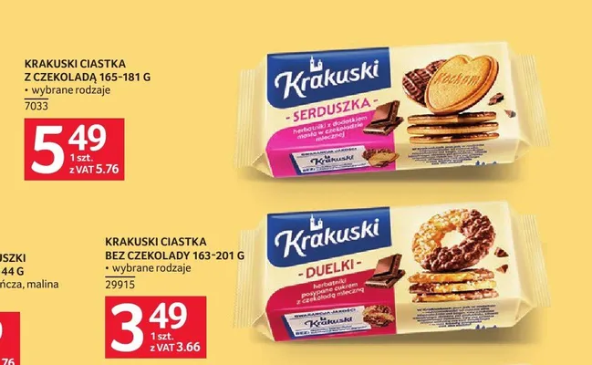 Ciastka Serduszka Krakuski promocja w Selgros