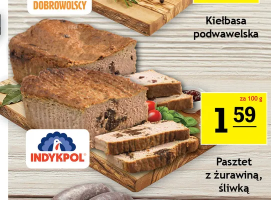 Pasztet ze śliwką Indykpol promocja w Gram Market