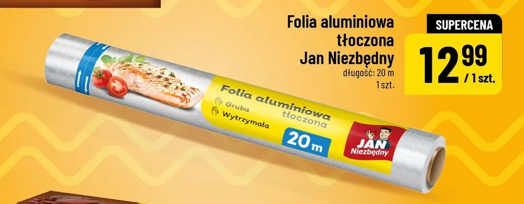 Folia aluminiowa tłoczona promocja w POLOmarket