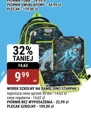 Piórnik bez wyposażenia Dino Starpak promocja w bi1