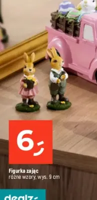 Figurka zając różne wzory promocja w Dealz