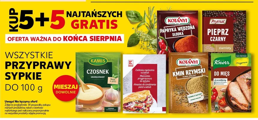 Mieszanka przyprawowa do kebaba K-Classic promocja w Kaufland