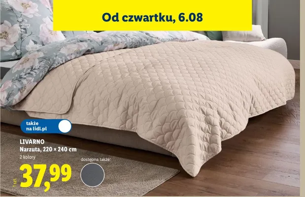 Narzuta LIVARNO promocja w Lidl