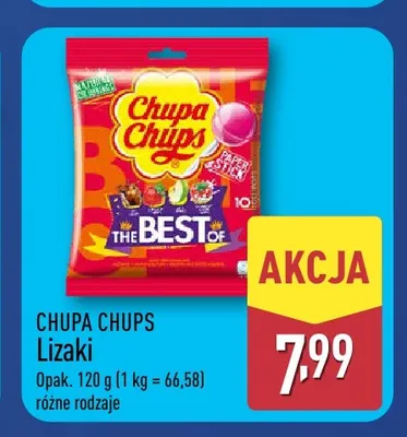 Lizaki Chupa Chups The Best of promocja w Aldi