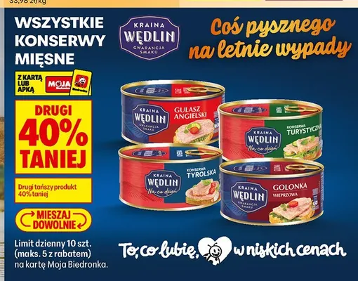 Golonka wieprzowa Kraina Wędlin promocja w Biedronka