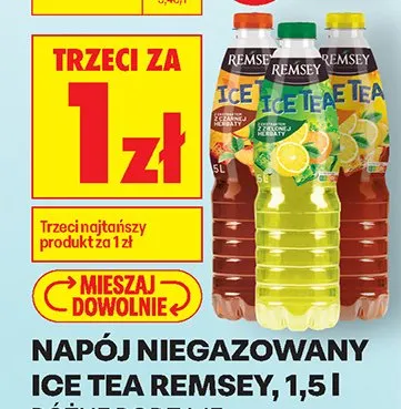 Napój niegazowany ice tea brzoskwinia promocja w Biedronka