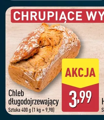 Chleb długodojrzewający promocja w Aldi