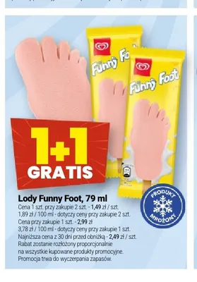 Lody Funny Foot promocja w Twój Market