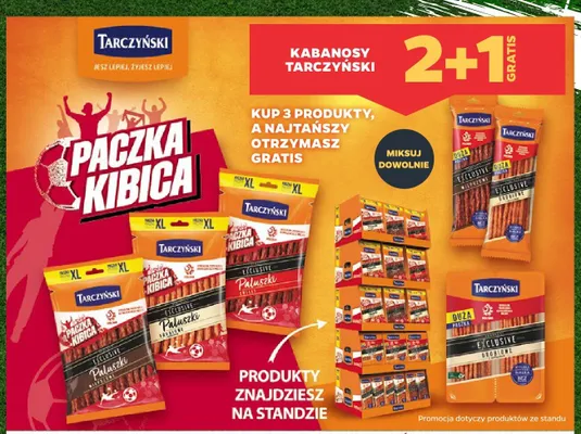 Kabanosy Tarczyński Exclusive Paluszki Drobiowe XL promocja w Netto