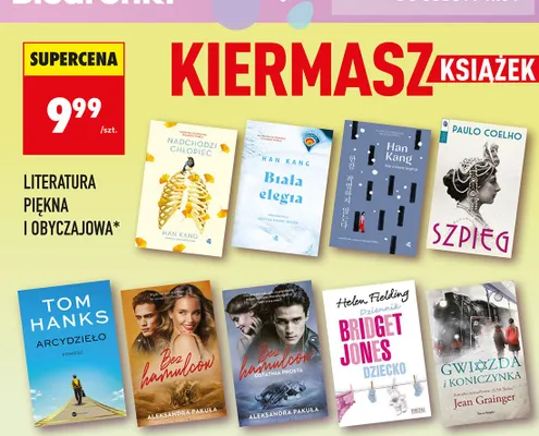 Książka Bridget Jones dziecko promocja w Biedronka