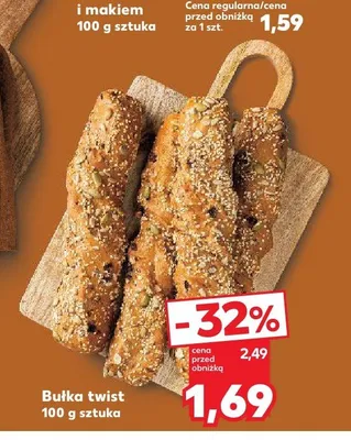 Bułka twist promocja w Kaufland