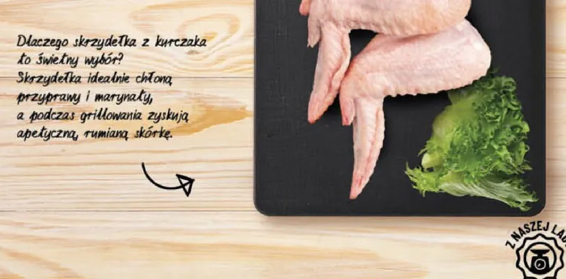 Skrzydła z kurczaka w marynacie promocja w Delikatesy Centrum