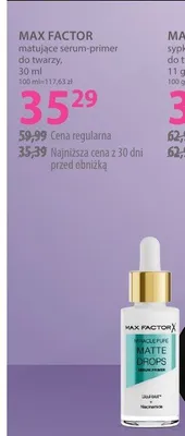 Primer Max Factor Miracle serum primer do twarzy 30 ml promocja w Hebe