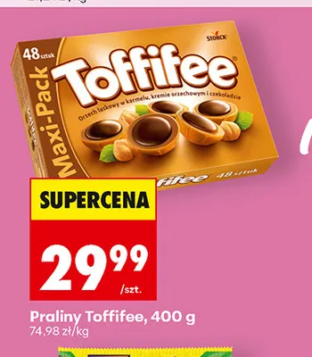 Praliny Toffifee promocja w Biedronka