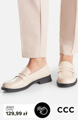 Buty damskie lordsy JENNY promocja w CCC