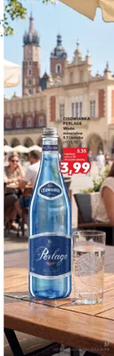 Woda mineralna Cisowianka Perlage promocja w Kaufland