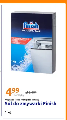 Sól do zmywarki Finish promocja w Action