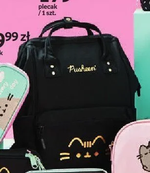 Plecak Pusheen czarny promocja w Empik
