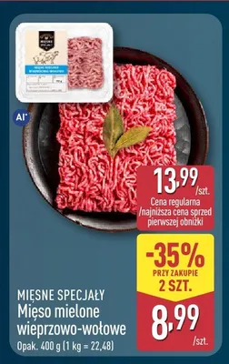 Mięso mielone wieprzowo-wołowe Mięsne Specjały promocja w Aldi