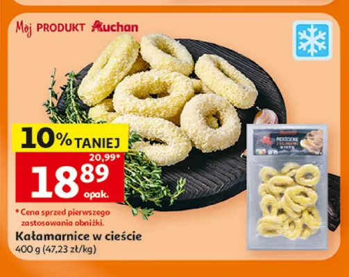 Kałamarnice w cieście promocja w Auchan