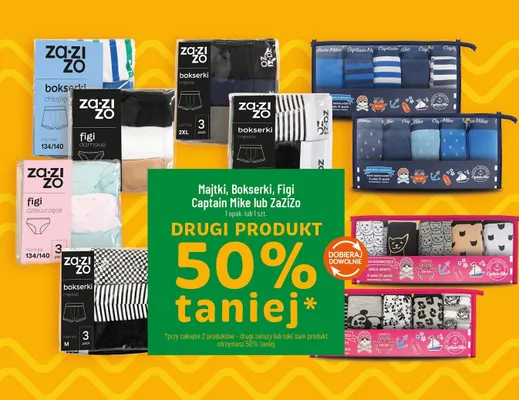 Majtki, bokserki, figi promocja w POLOmarket