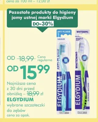 Szczoteczki do zębów Elgydium promocja w Super-Pharm
