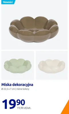 Miska dekoracyjna promocja w Action