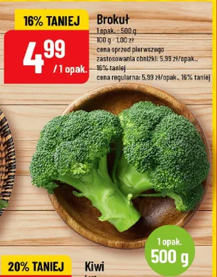 Brokuł promocja w POLOmarket