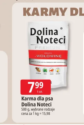 Karma dla psa Dolina Noteci Premium promocja w Leclerc